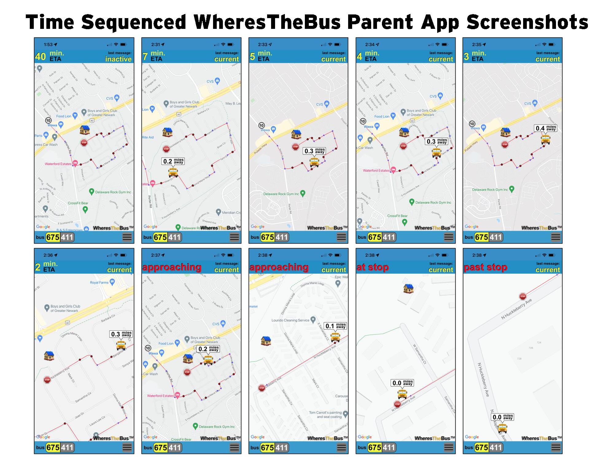 Where's the Bus App Parent Overview - Page 4