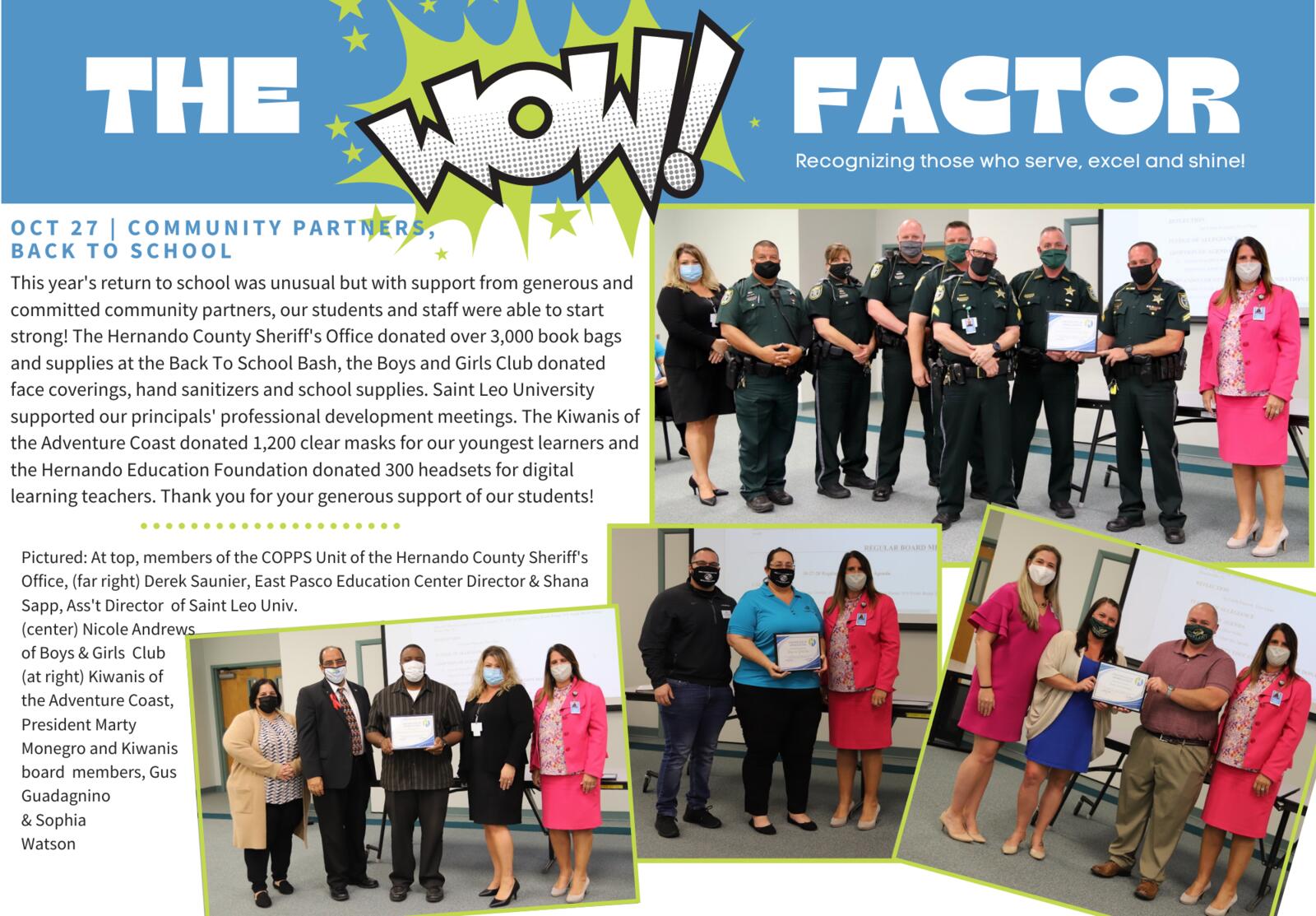 The WOW Factor - Oct 27 - Community Partners